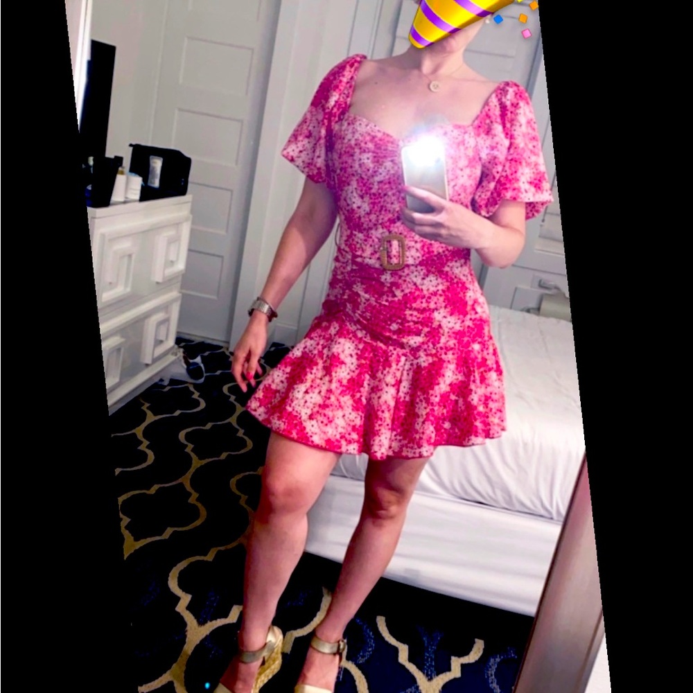 Pink dress